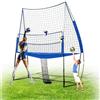 Generic Rete da allenamento per pallavolo con altezza regolabile e ritorno palla per allenamento di squadra o da solo