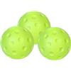 Generic Pickleball silenzioso, palla in spugna per interni, palla da pratica silenziosa, pickleball da interno con design a foro, leggero, design sicuro per la parete, set da