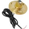 AUYXSSZ Installazione Facile del Tappo di Scarico in Ottone subacqueo, Antiurto, Durevole, Impermeabile, con Lampadina a LED da 12 V, Durevole e Facile da