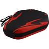 Helilyco Borsa per racchette da ping pong realizzata in EVA con protezione rigida, fascia elastica per mantenere stabile la pagaia e cinghia da polso per il trasporto (modello PB005-B)