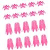 Qusinfc 20Pcs Golf Simulator Tees Grande e Piccolo Formazione Golf Pratica Mat Tees per Pratica di Swing Stabile Stuoia di Formazione Durevole TeesTraining Accessori Principianti Giocatore Avanzato