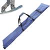 Generisch Borsa da viaggio per sci, grande borsa impermeabile per racchette da neve, borsa per sci, lunghezza regolabile per sci fino a 200 cm, stivali fino alla taglia 13, borsa portatile per attrezzatura da