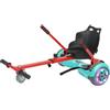 Generic Sedile per hoverboard, accessorio sicuro per carrello per aeropatina, accessorio per hoverboard con lunghezza regolabile per hoverboard da 6,5/8/10 pollici, sedile ad H