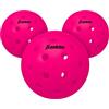 Franklin Sports X-40 Outdoor Pickleballs, Pickleball-X Performance 40 Palline da Esterno, Rosa Unisex Adulto, 3 Count
