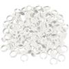 LRXIYODE Anelli Porta Pigmento Size S in Abs 500 Pezzi Bianco | Uso per Inchiostro e Pigmento, Applicazione Rapida Monouso, per Lash Application e Eyebrow Tattooing