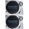 Technics SL-1200MK7S Silver Coppia Giradischi Pro x dj trazione diretta Argento