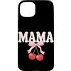 Cherry Aesthetic Summer Fruit Lover Red Custodia per iPhone 15 Plus Mama Cherry Red Ciliegie Estetiche Trendy Madre Fruit Amante