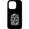 Mythic Atlas Titan Greek Mythology Power Custodia per iPhone 15 Pro Antico Atlante Titano Mitologia Burden Of Heaven