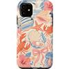 Summer Aesthetic Beachy Collage Custodia per iPhone 11 Beachy Estate Costiera Collage Aragosta Granchio Hibiscus Sardine