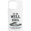 christian faith design Custodia per iPhone 15 Pro Max It Is Well With My Soul Salmo 62:5 Fede Inspiration Design