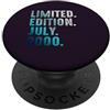 Birthday Gift Limited Edition July 2000 Edizione Limitata Luglio 2000 Retro Vintage 2000 PopSockets PopGrip Adesivo