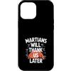 Mars Futurism Terraforming Science Inter Custodia per iPhone 12 Pro Max Terraformare Marte Esplorazione Spaziale Colonizzazione di Marte