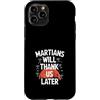 Mars Futurism Terraforming Science Inter Custodia per iPhone 11 Pro Terraformare Marte Esplorazione Spaziale Colonizzazione di Marte