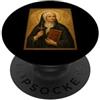 Icona di Sant'Angela Merici Elegante Icona Cattolica di Sant'Angela Merici PopSockets PopGrip Adesivo