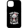 Holiday Lover Christmas Panda Custodia per iPhone 13 Troppo accogliente per spostare Natale Panda Holiday