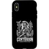 Ancient Rome SPQR Legion Warrior Centuri Custodia per iPhone X/XS Il comando del centurione attraverso il guerriero romano d'acciaio