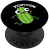 Punny Bone Zoom-cchini Divertente Zucchini Pun PopSockets PopGrip Adesivo