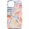 Summer Aesthetic Beachy Collage Custodia per iPhone 13 Spiaggia Estate Aragosta Granchio Sardina Costiera Collage Girly