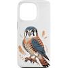 Falconry Lover Gifts Custodia per iPhone 13 Pro American Kestrel Falcon