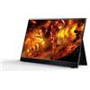 Nilox NXMP17FHD1441 Monitor Portatile 17.3'' IPS Full HD, Frequenza 144 Hz, Connessioni USB‑C e Mini‑HDMI, Design Ultra‑Sottile