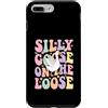 Funny Silly Goose Custodia per iPhone 7 Plus/8 Plus Oca stupida sul sciolto
