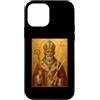 Icona di San Biagio Custodia per iPhone 12 mini Elegante icona cattolica di San Biagio