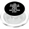 Culture Humor Witty Observational Tech Internet è un posto strano e pazzo uomini spiritosi Donne PopSockets PopGrip per MagSafe