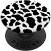 Cow Black White Gifts Stampa Motivo Mucca Nero Bianco PopSockets PopGrip Adesivo