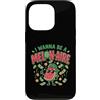 Cute Fruit Cartoon Joke for Food Lovers Custodia per iPhone 13 Pro Divertente cibo gioco di parole anguria melonaire amante dei soldi