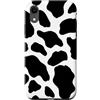 Cow Black White Gifts Custodia per iPhone XR Stampa Motivo Mucca Nero Bianco