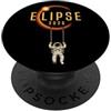 Solar Eclipse 2026 Shirts August 12th 20 Eclissi solare 2026 Tee Astronauta Total Solar-Eclipse 26 PopSockets PopGrip Adesivo