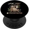 Sarcastic Couch Potato Procrastinate Des Divertente procrastinatore pigro procrastinatore bradipo PopSockets PopGrip Adesivo