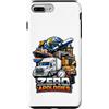 Fun Logistic Apparel Custodia per iPhone 7 Plus/8 Plus Dichiarazione sulla logistica globale Zero Apologies