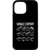 Ocean Life Marine Biology Whale Species Custodia per iPhone 13 Pro Max Whale Expert - Gattera Beluga Narvalo, colore: Blu