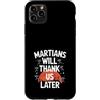 Mars Futurism Terraforming Science Inter Custodia per iPhone 11 Pro Max Terraformare Marte Esplorazione Spaziale Colonizzazione di Marte