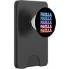 Cool Paella Spanish Cuisine Valencia Gif Funny Modern Repeated Text Design Paella Spain PopSockets PopWallet per MagSafe