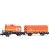 Arnold HN6679 Colas Rail, 2-unit pack 2-axle tank wagon and 2-axle G4 wagon, ep.