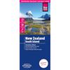 Reise Know-How Rump GmbH New Zealand South Island Map (1:550.000): Rain - tear and water resistant (world mapping project): reiß- und wasserfest (world mapping project)