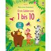 Usborne Verlag Mein erstes Stickerbuch: Erste Zahlen von 1 bis 10: mit über 190 Stickern die Zahlen von 1 bis 10 entdecken - Stickerheft ab 3 Jahren