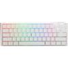 Ducky One 3 Classic Pure White Mini Gaming Tastatur, LED RGB