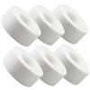 Abaodam Protezione Colletto della Camicia Assorbente Sudore, 6 Pezzi Non Tessuto, Lunghezza Tagliabile, Bianco, Uso Quotidiano