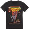 Stranger Things - Welcome to Hawkins Comics Maglietta Unisex, Nero, M, Nero, M