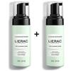 Lierac La Mousse Detergente Duo Pack 2x150 Ml Purifica e Lenisce Delicatamente La Pelle