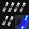 SHAOYAYAZHANG 6PCSLED Connettore Striscia 4Pin 8mm Angolo Regolabile Connettore Compatibile con 3528 5050 Impermeabile/Non Impermeabile RGB LED Strip, Colore