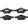 TRW GDB1419 Pastiglie Freno Set di 4 para Ford Fiesta V (JH_, JD_) 2001-2014 Assale anteriore e Altri Veicoli