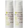 La Saponaria Crema Viso Idratante - Aloe Vera E Argan 2x50 ml