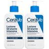 CeraVe Lozione Idratante Intensiva per Pelle Secca e Molto con Sensazione di Prurito, 236 ml 2x236 Soluzione
