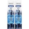 Oral-B iO Ultimate Clean Testine di Ricambio Nere 2x1 St