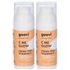 Goovi C Me Glow Crema Viso con Vitamina 2x50 ml