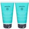 Apivita OILY ROOTS DRY ENDS Balsamo Riequilibrante per Cute e Capelli Grassi Punte Secche 2x150 ml